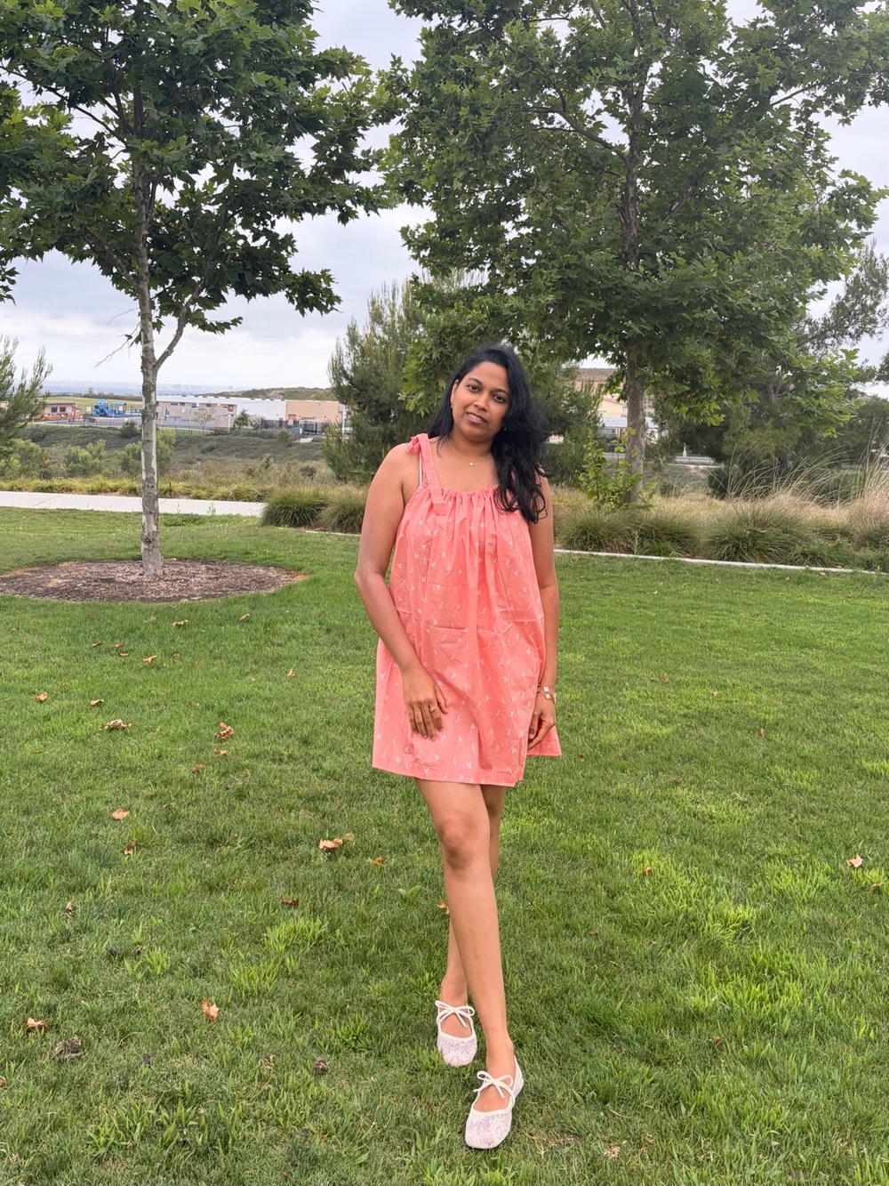 Tie-Strap dress inspired by doen and sezane